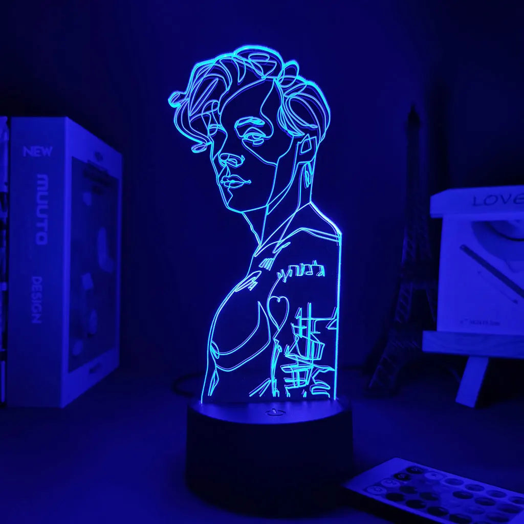 Harry Styles 3D LED Night Light