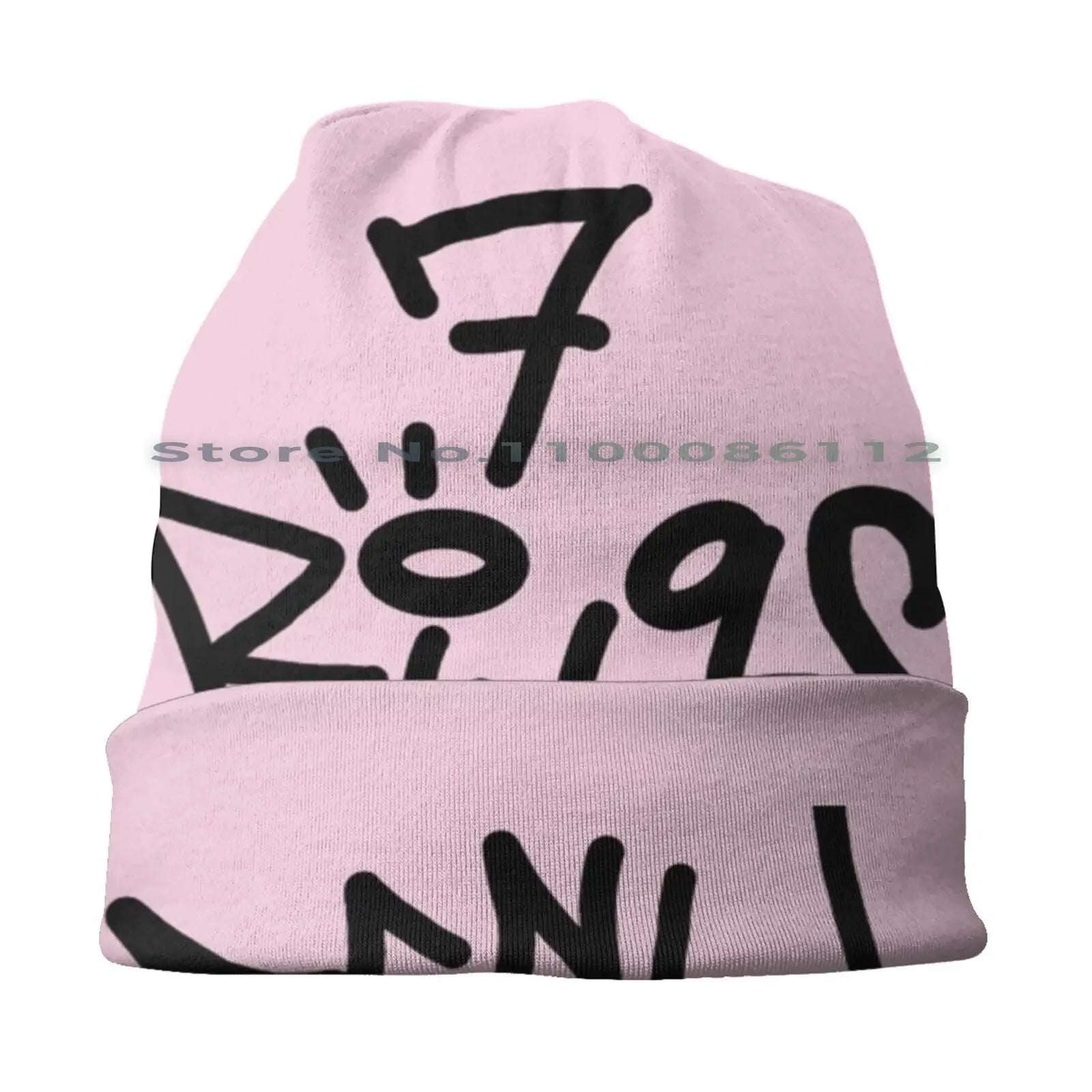 Ariana Grande 7 Rings Bucket Hat and Scarf Mask