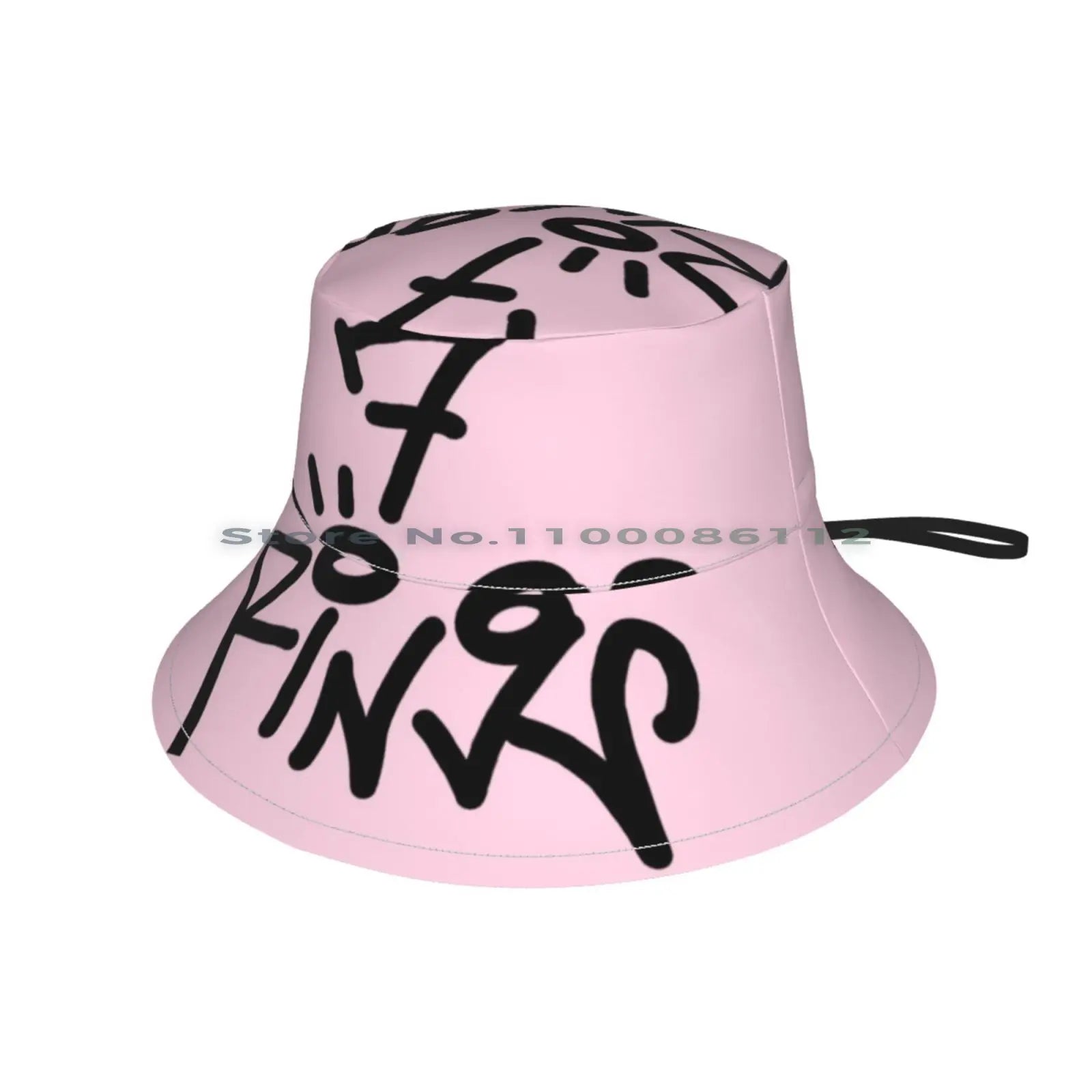 Ariana Grande 7 Rings Bucket Hat and Scarf Mask