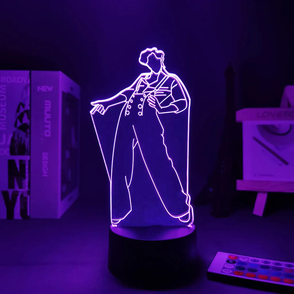 Harry Styles 3D LED Night Light