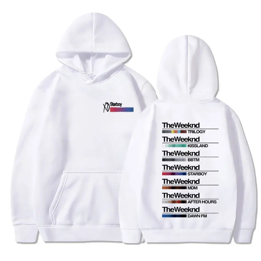 The Weeknd Albums Hoodie