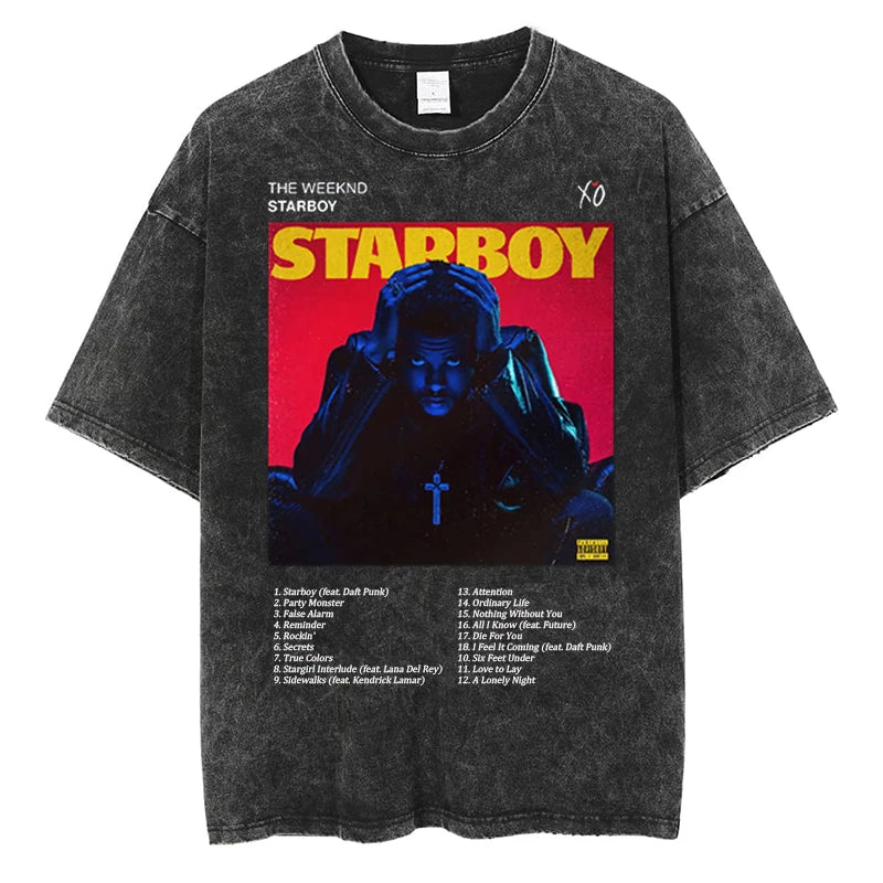 The Weeknd Starboy Streetstyle T-Shirt