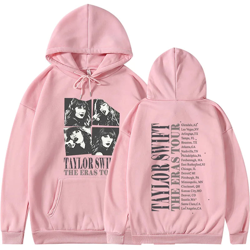 Taylor Swift The Eras Tour City List Hoodie