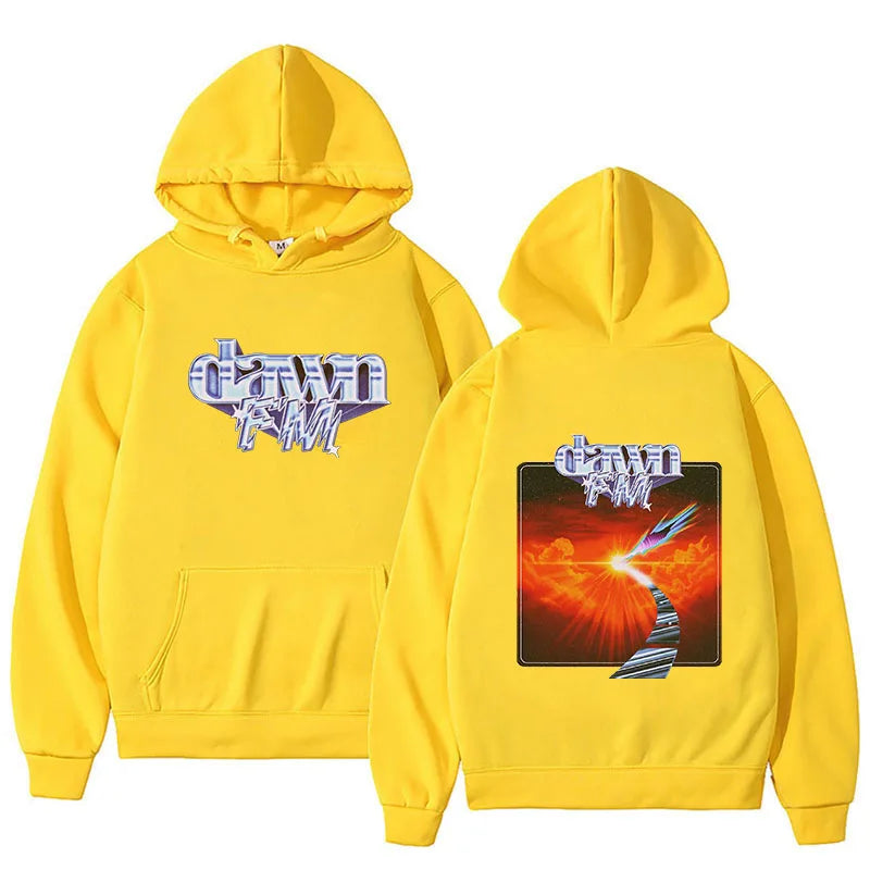 The Weeknd Dawn FM Sunset Hoodie