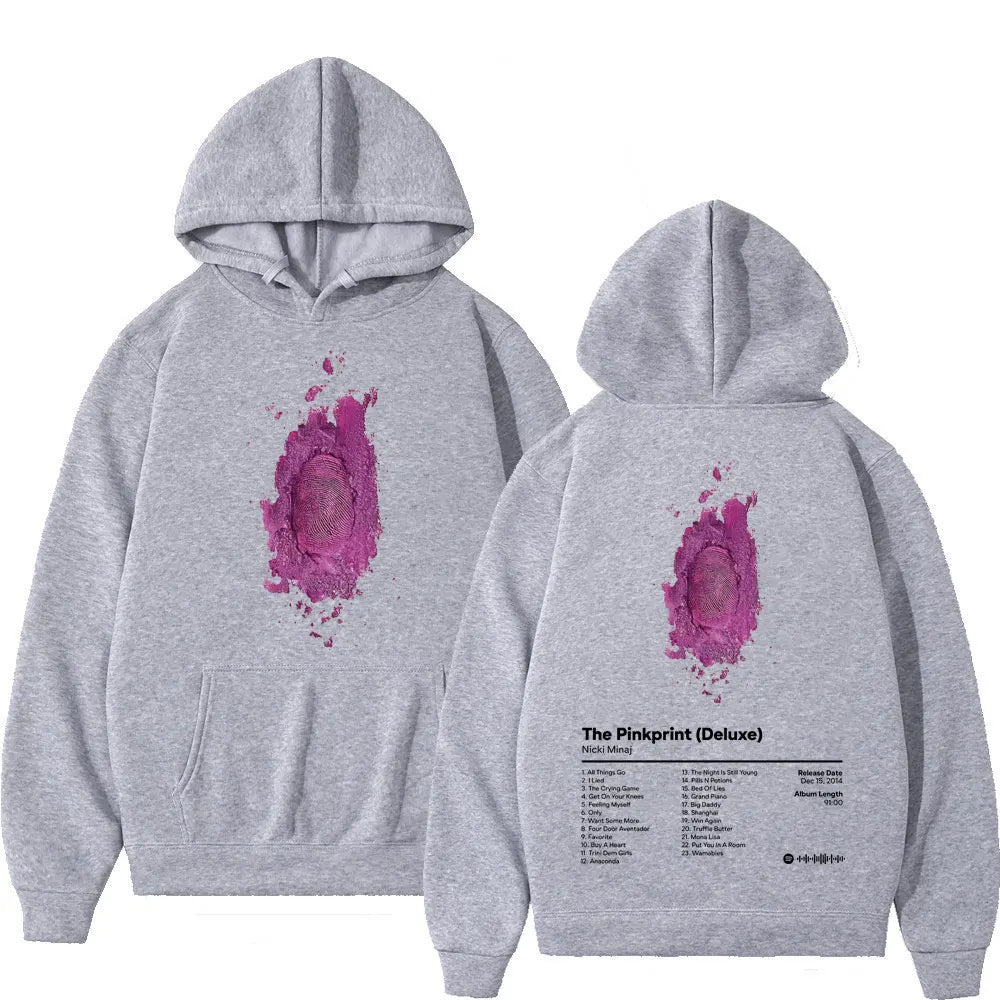 Nicki Minaj The Pinkprint Album Hoodie