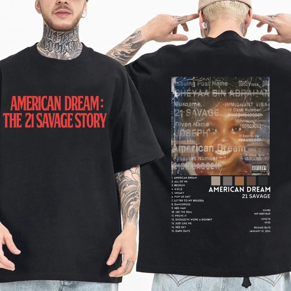 21 Savage American Dream T-Shirt