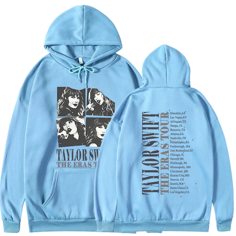 Taylor Swift The Eras Tour City List Hoodie