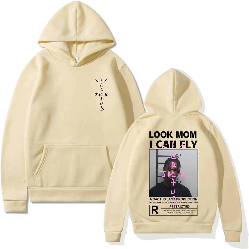 Travis Scott Look Mom I Can Fly Hoodie