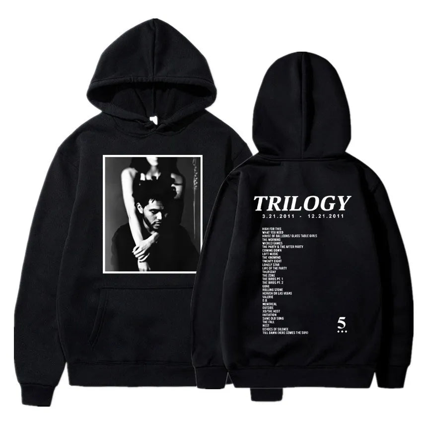 The Weeknd Trilogy Tracklist Hoodie