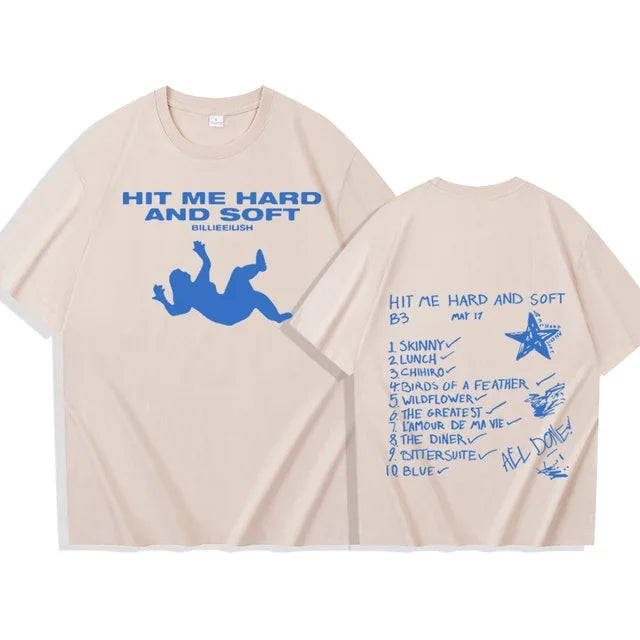 Billie Eilish Hit Me Hard and Soft Tracklist T-Shirt