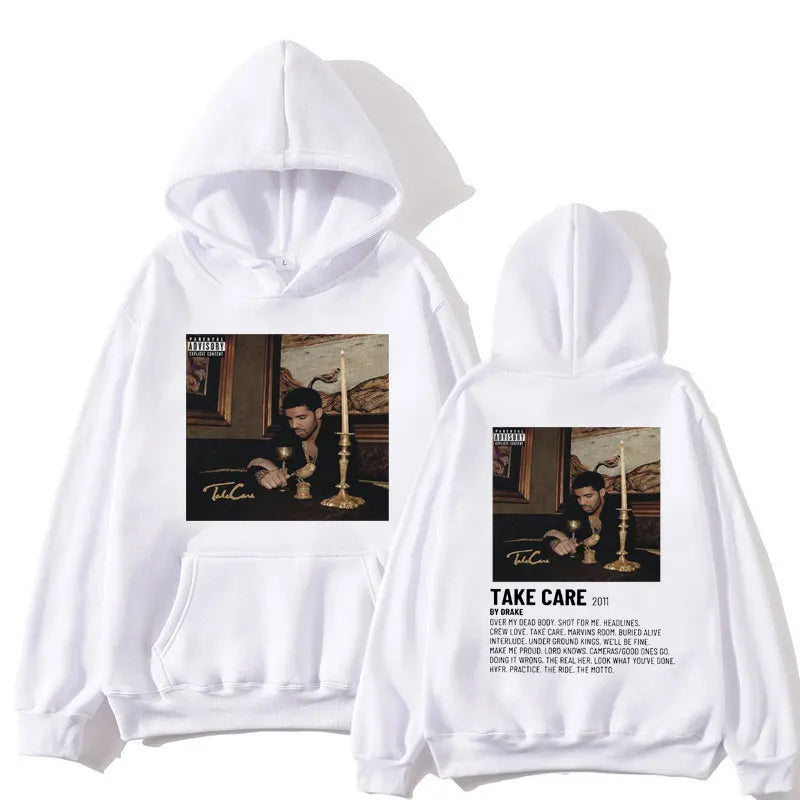 Drake Take Care Track List Hoodie