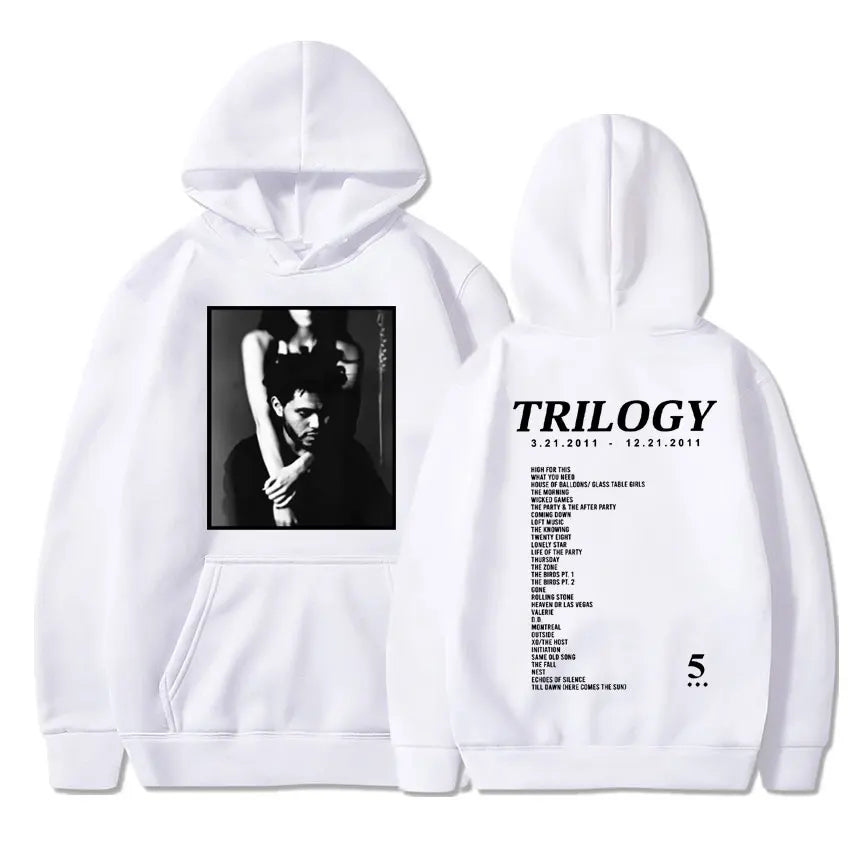 The Weeknd Trilogy Tracklist Hoodie