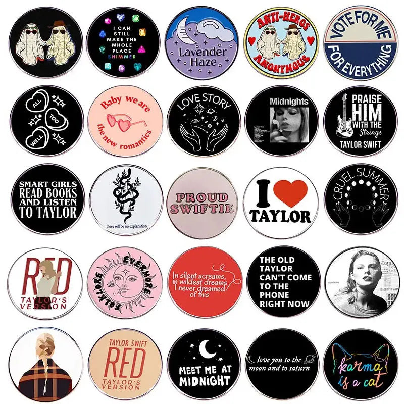 Taylor Swift Brooch Pins