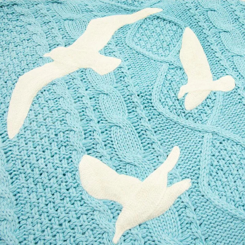 Taylor Swift 1989 Seagulls Knitted Cardigan