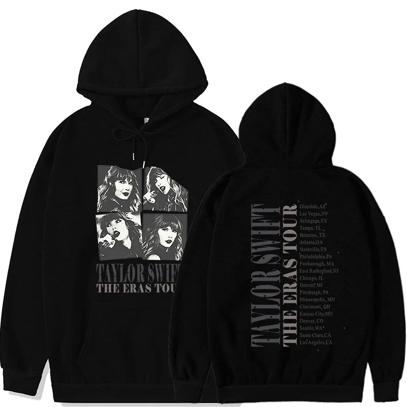 Taylor Swift The Eras Tour City List Hoodie