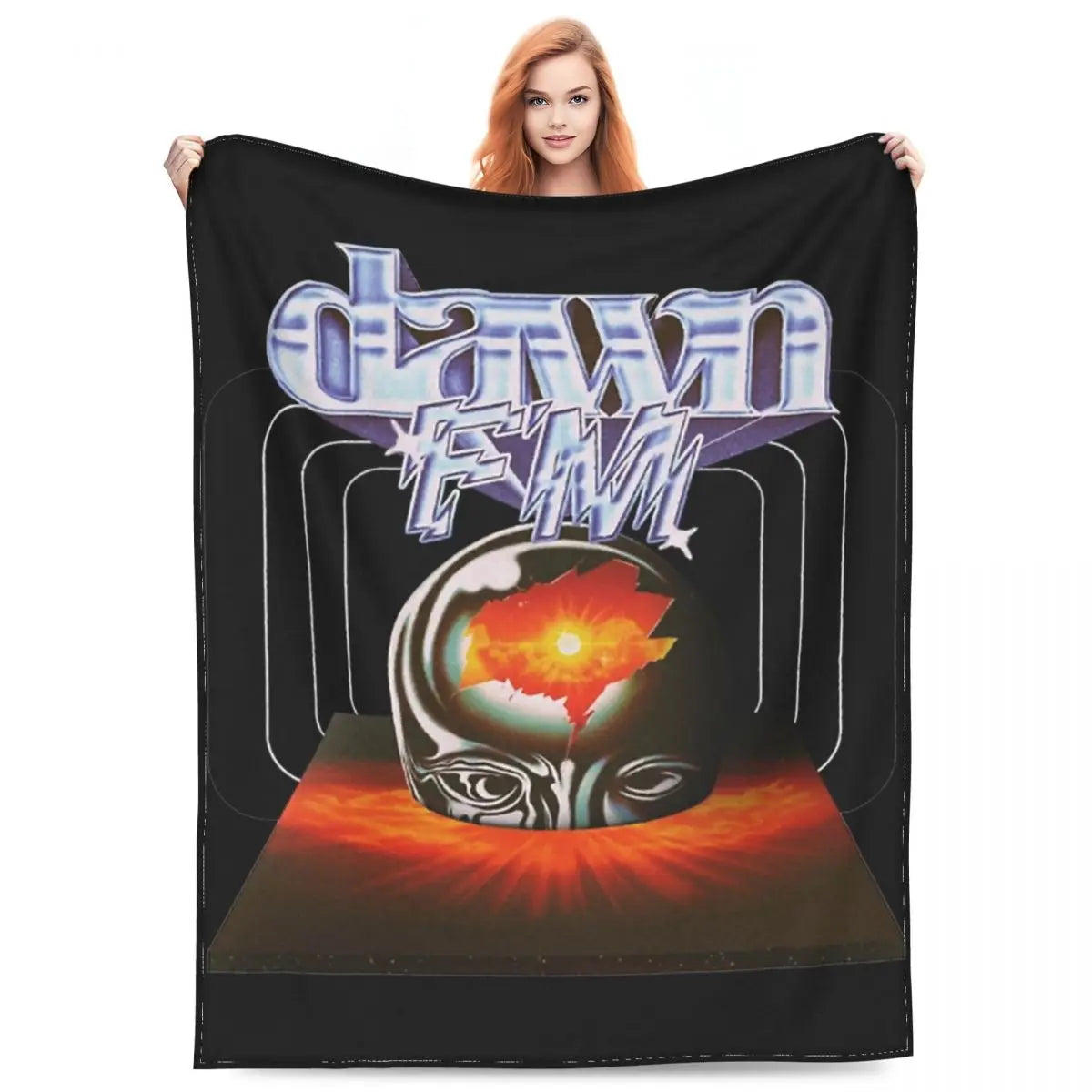 The Weeknd Dawn FM Blanket