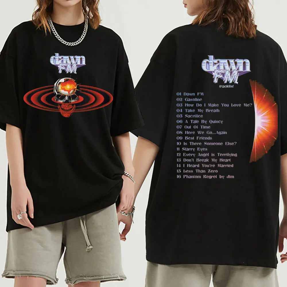 The Weeknd Dawn FM Tracklist T-Shirt