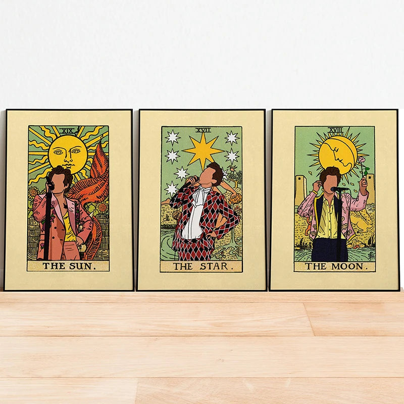 Harry Styles Tarot Poster