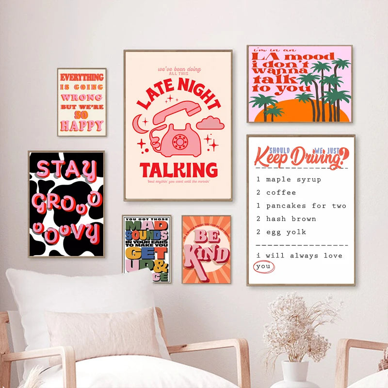 Harry Styles Lyrics Art Posters