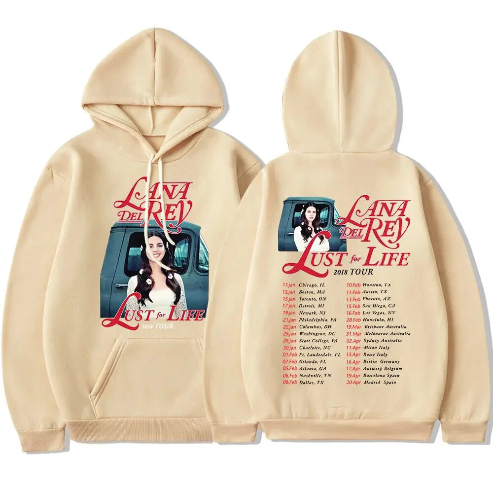 Lana Del Rey Lust For Life Tour Hoodie