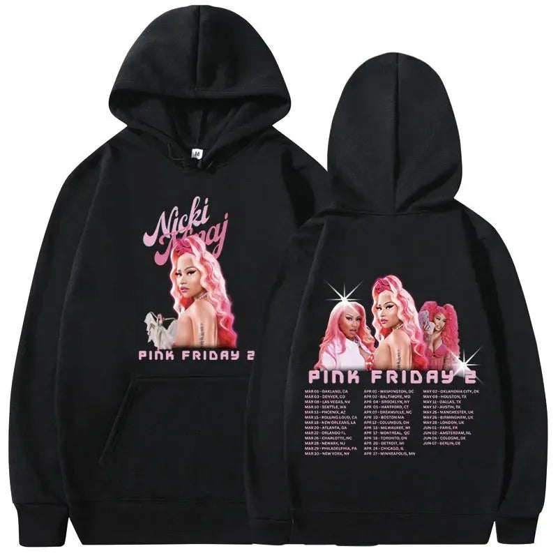 Nicki Minaj Pink Friday 2 Tour Hoodie