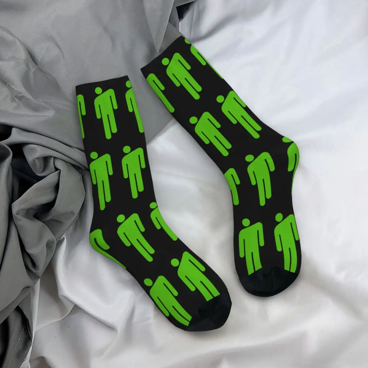 Billie Eilish Logo Socks