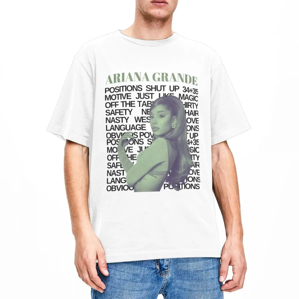 Ariana Grande Positions Tracklist T-Shirt