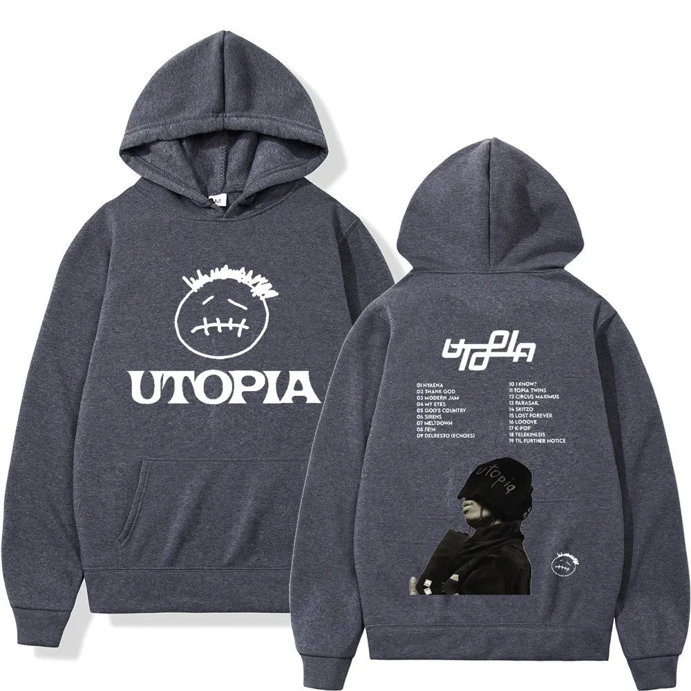 Travis Scott Utopia Tracklist Hoodie