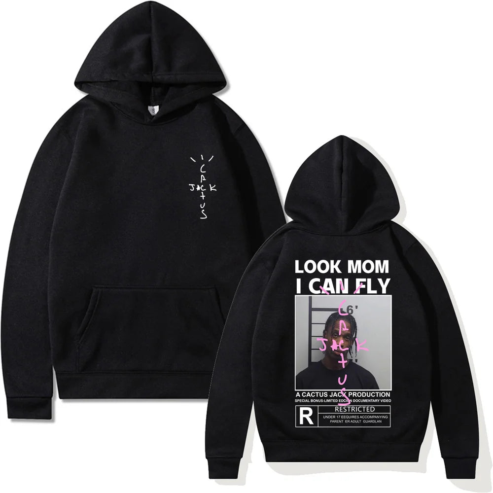 Travis Scott Look Mom I Can Fly Hoodie