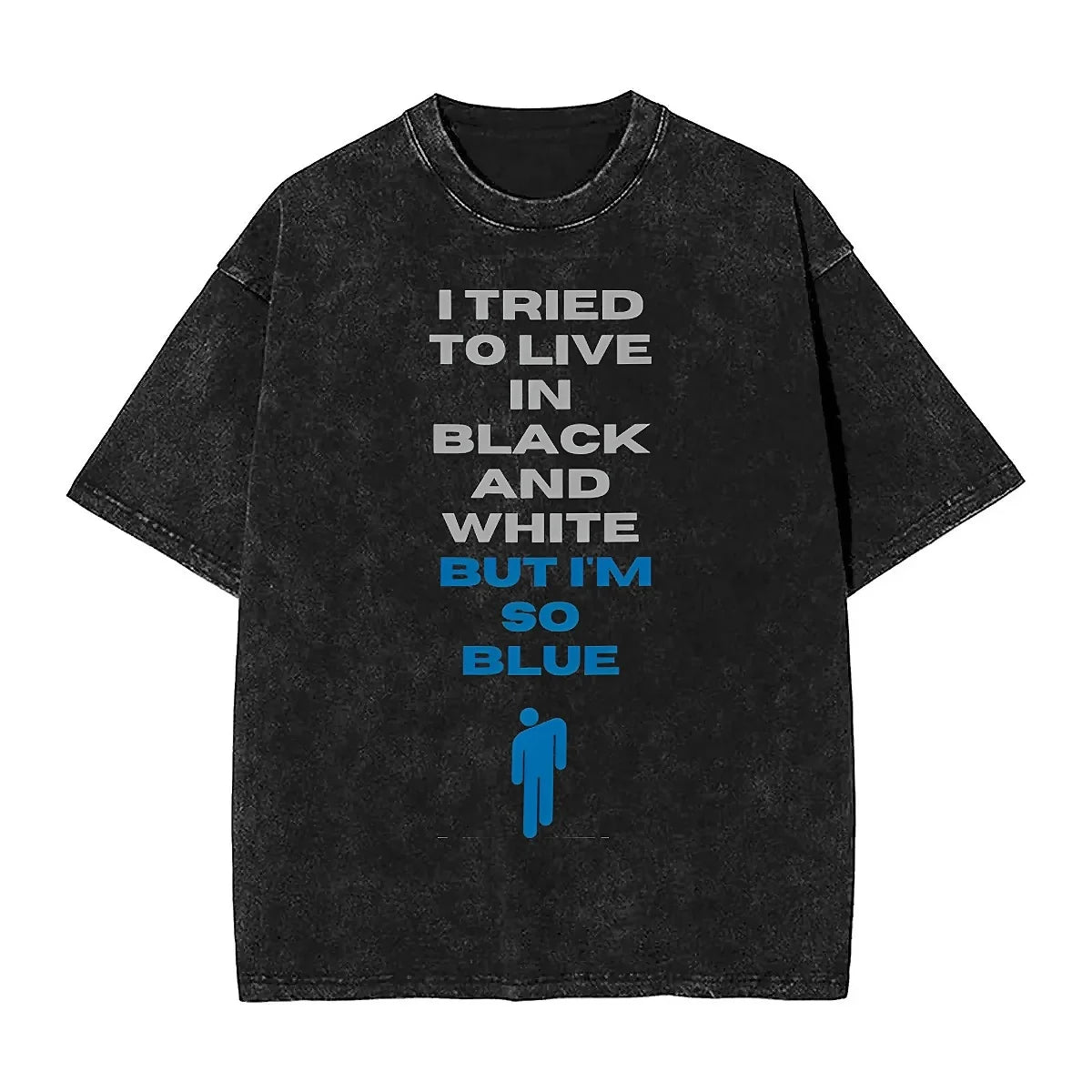 Billie Eilish Blue Lyrics T-Shirt