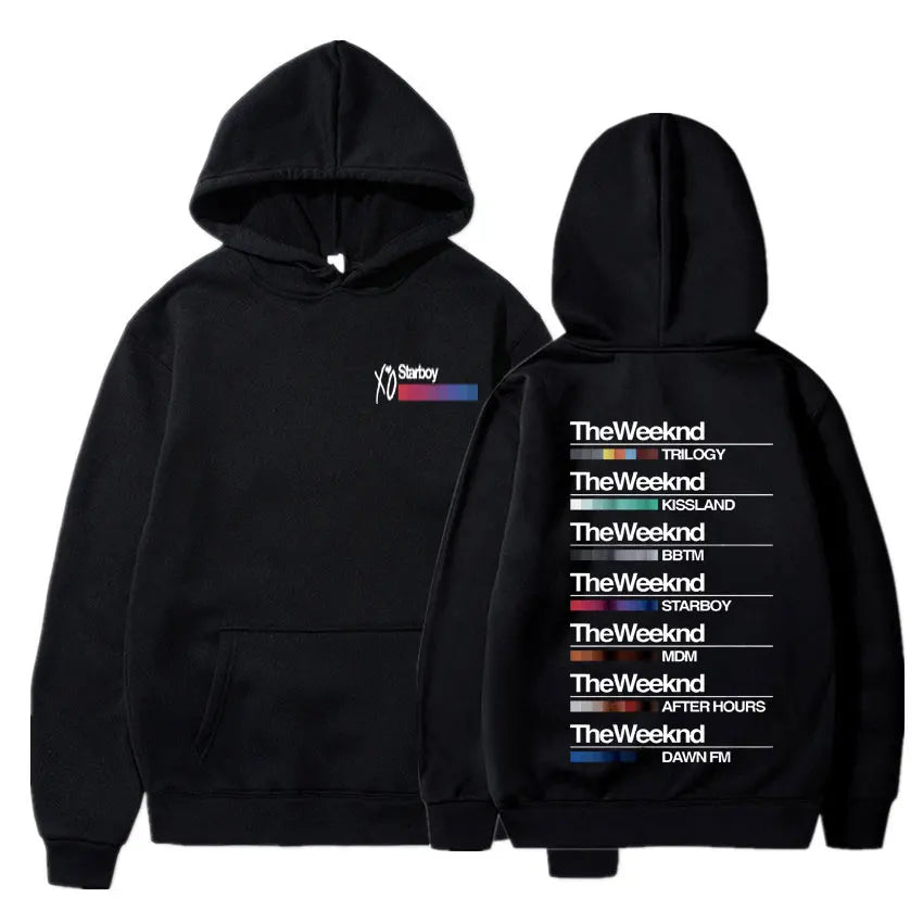 The Weeknd Albums Hoodie