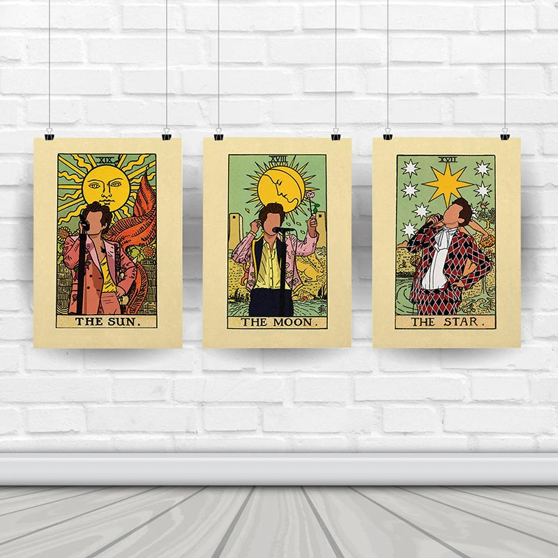 Harry Styles Tarot Poster