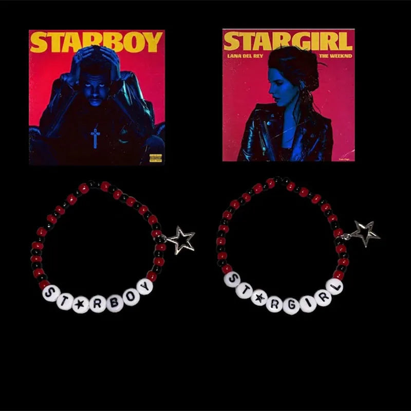 The Weeknd Starboy & Stargirl Bracelets