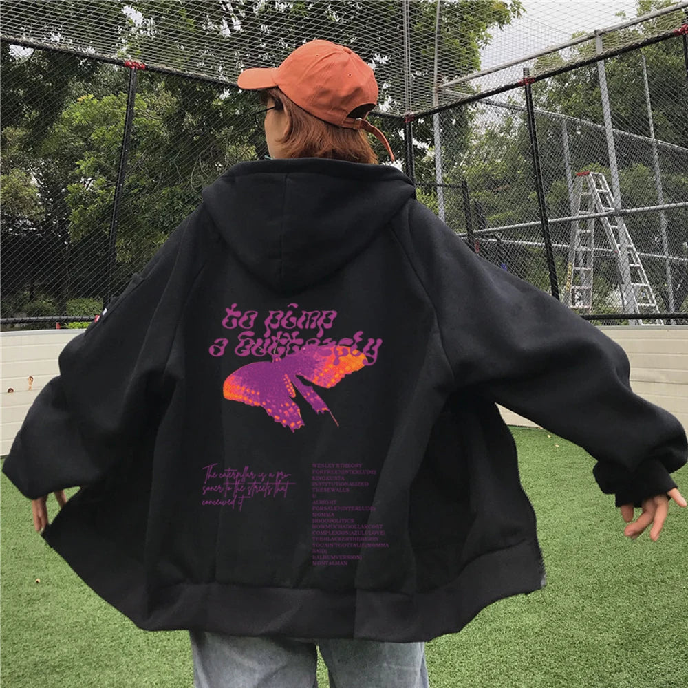 Kendrick Lamar To Pimp a Butterfly Zip Up Hoodie