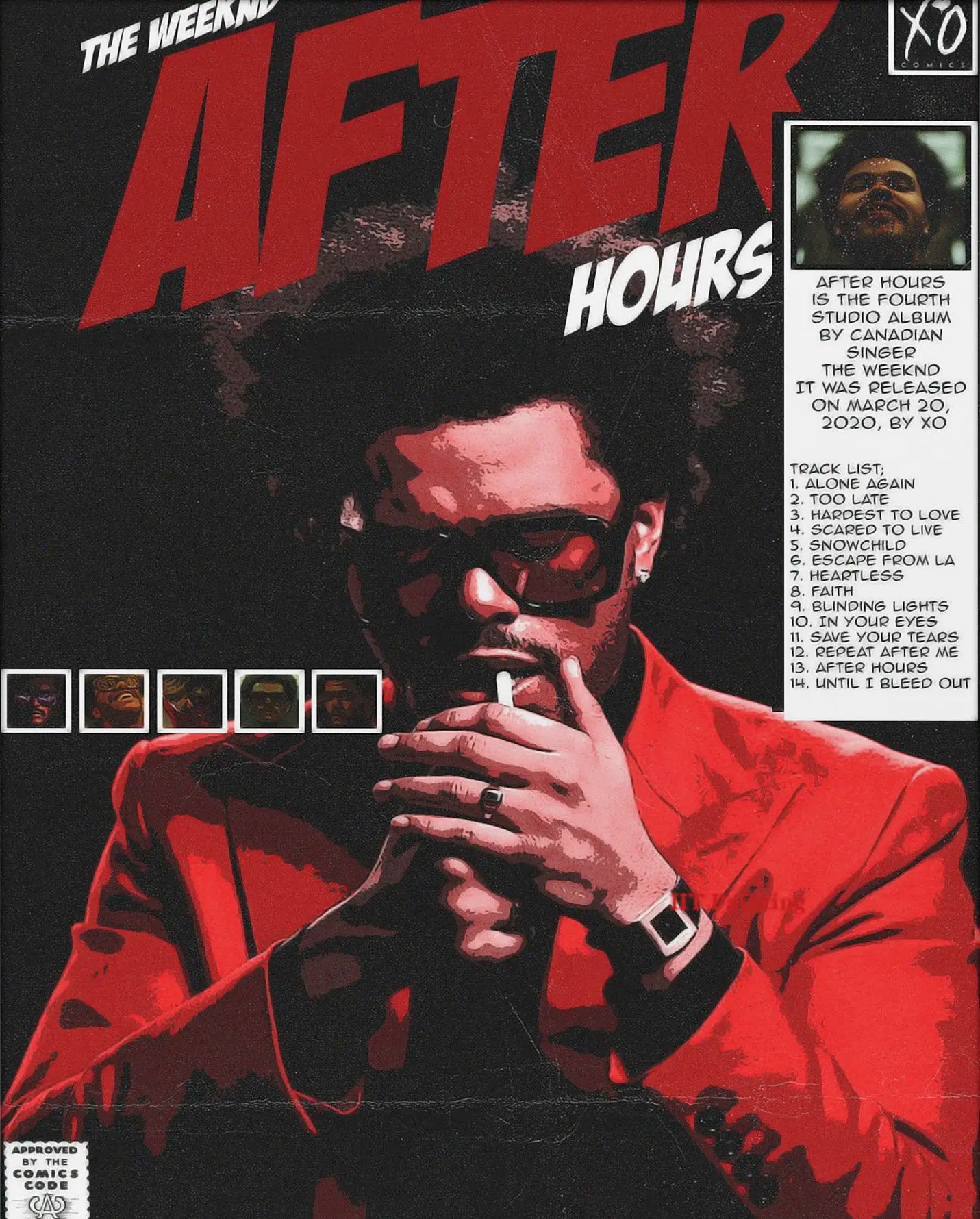 The Weeknd After Hours Posters