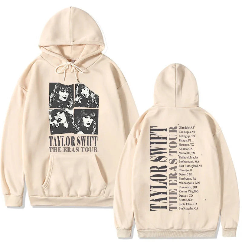 Taylor Swift The Eras Tour City List Hoodie