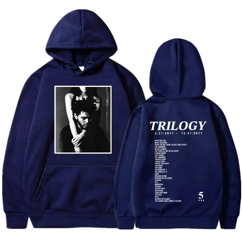 The Weeknd Trilogy Tracklist Hoodie