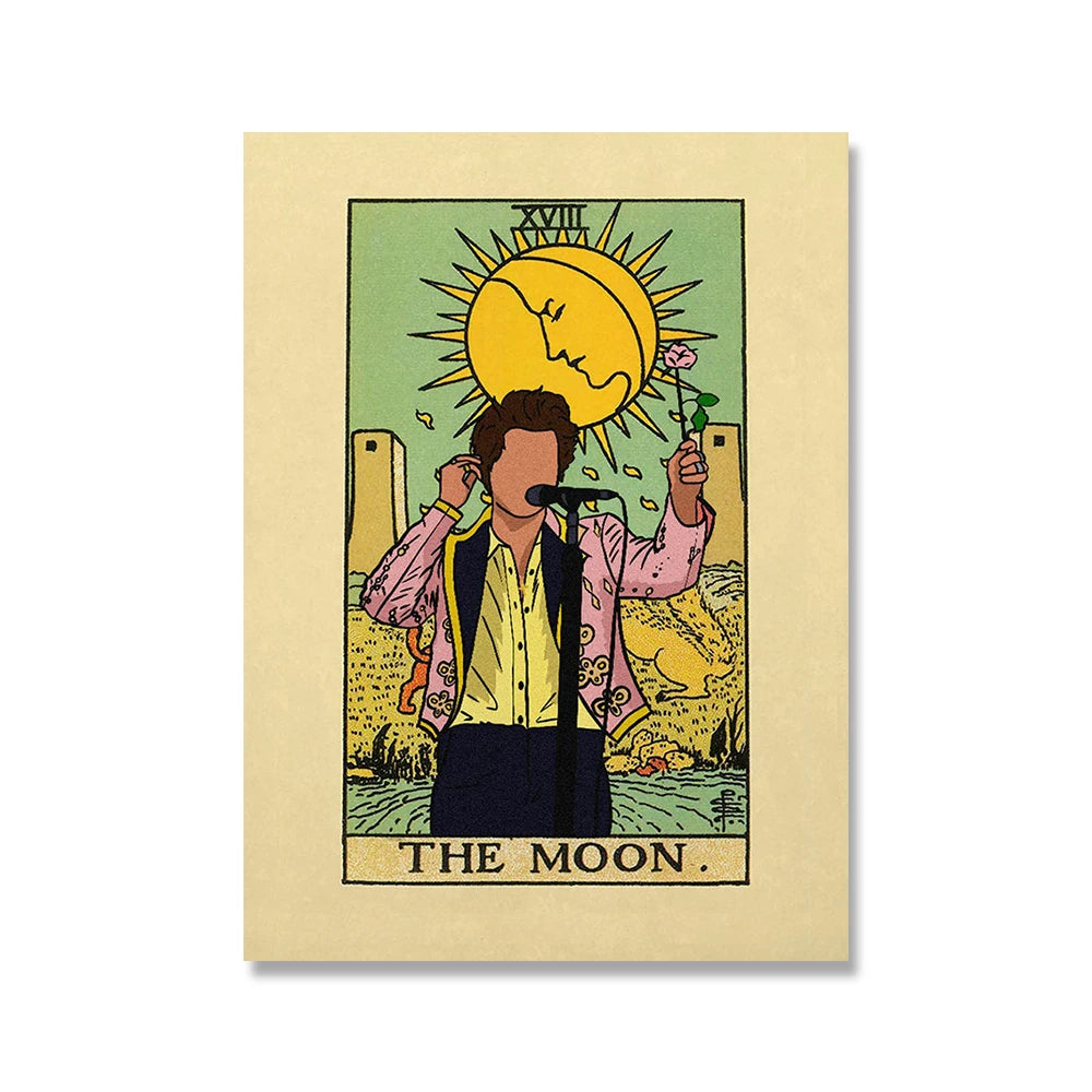 Harry Styles Tarot Poster