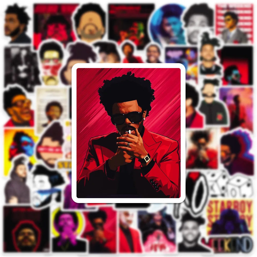 The Weeknd Graphic Stickers