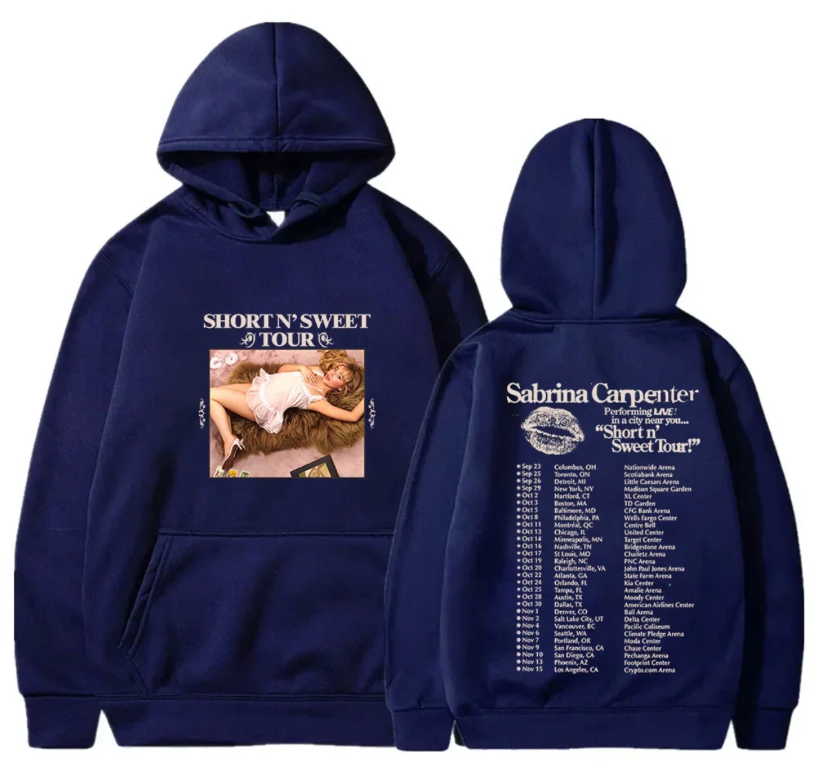 Sabrina Carpenter Short n' Sweet Tour Hoodie