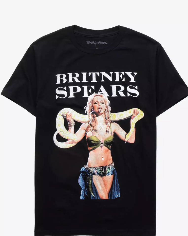 Britney Spears Snake T-Shirt