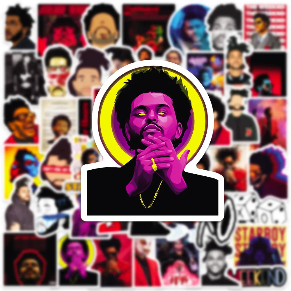 The Weeknd Graphic Stickers