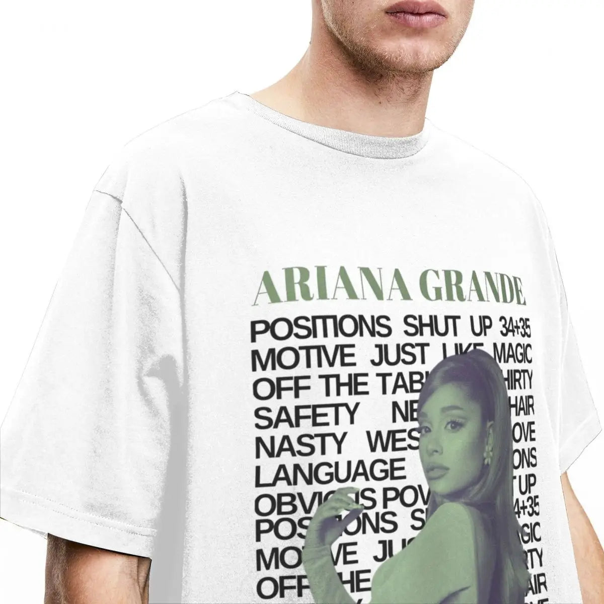 Ariana Grande Positions Tracklist T-Shirt