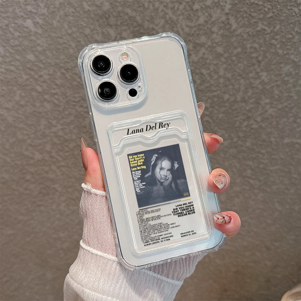 Lana Del Rey Card Holder Phone Cases