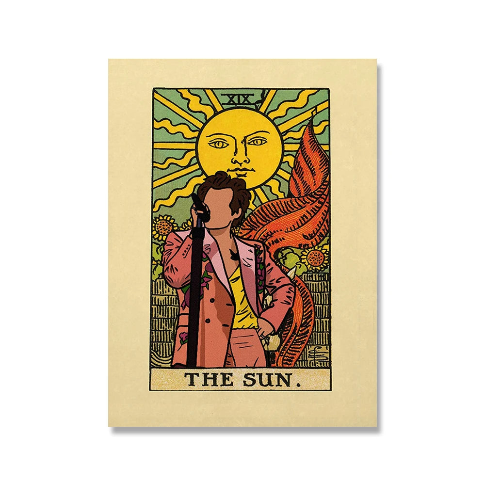 Harry Styles Tarot Poster