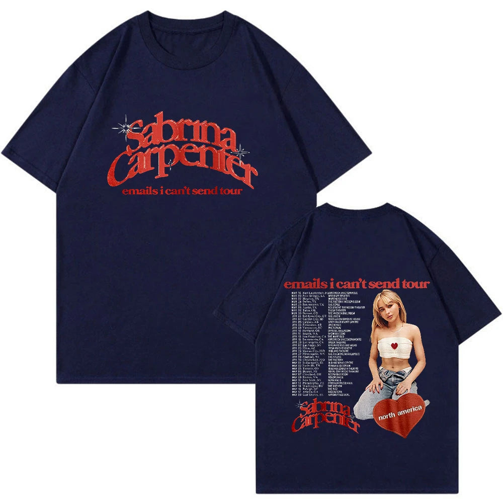 Sabrina Carpenter Emails I Can't Send Tour T-Shirt