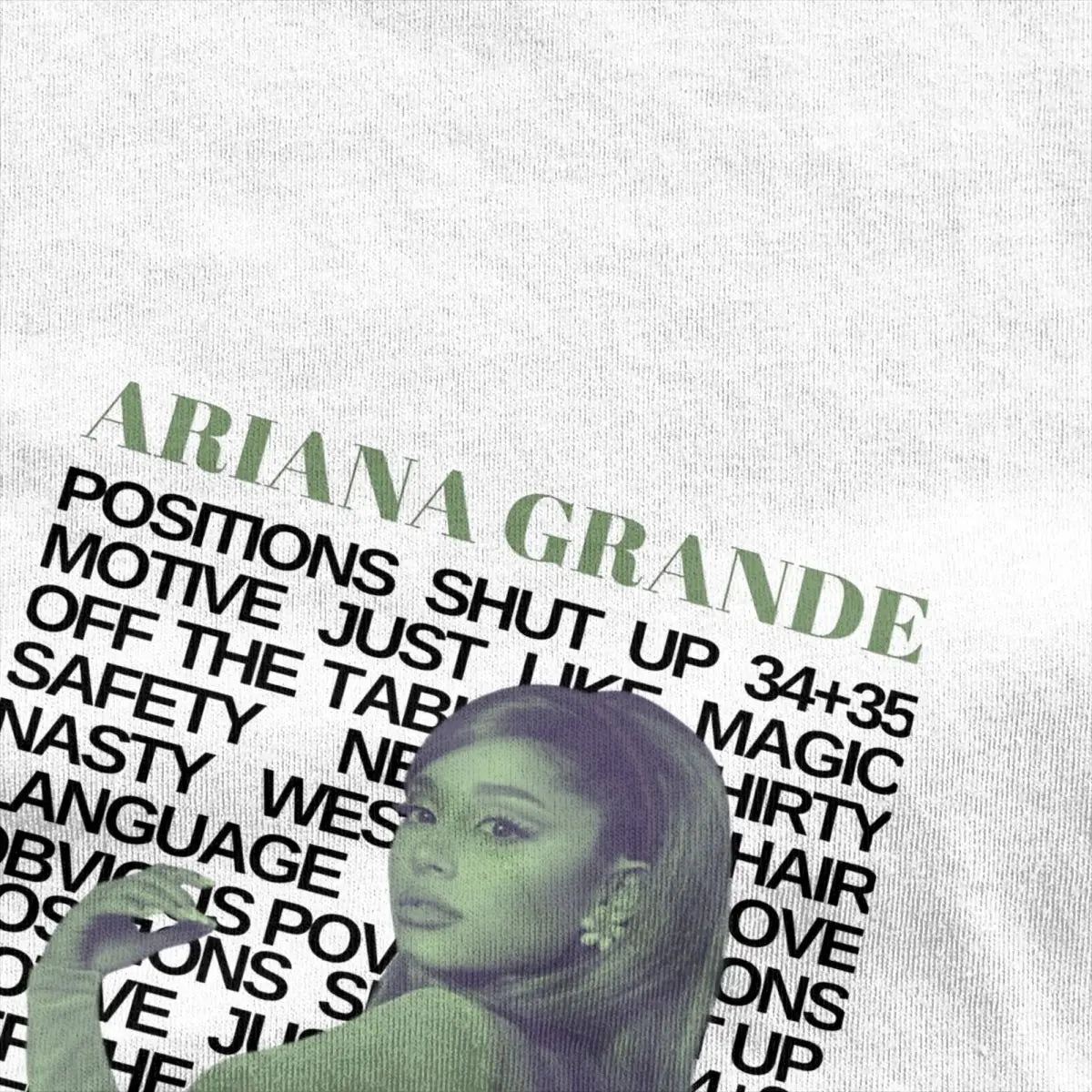 Ariana Grande Positions Tracklist T-Shirt