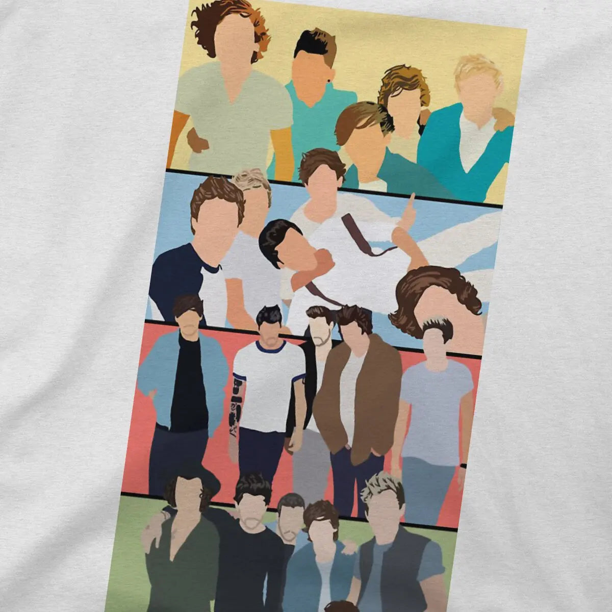 One Direction Animated T-Shirt