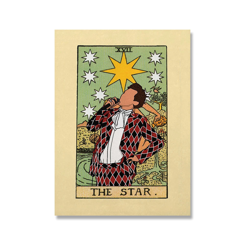 Harry Styles Tarot Poster