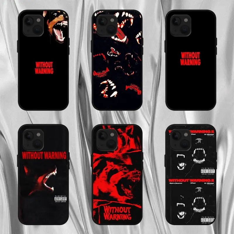 21 Savage Without Warning Phone Cases